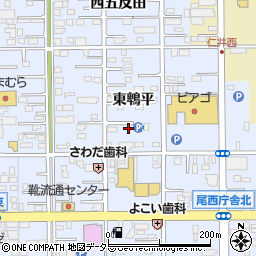 愛知県一宮市小信中島東鵯平36-6周辺の地図