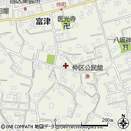 千葉県富津市富津1298周辺の地図