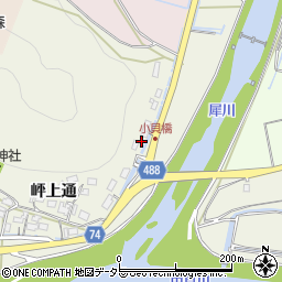 京都府綾部市小貝町岼周辺の地図