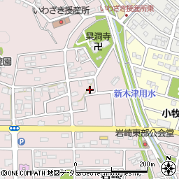 愛知県小牧市岩崎1301-1周辺の地図