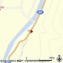 滋賀県高島市朽木村井230周辺の地図