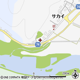 京都府福知山市私市サカイ87周辺の地図