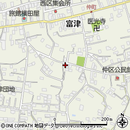 千葉県富津市富津1285周辺の地図