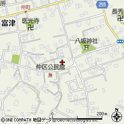 千葉県富津市富津1325周辺の地図