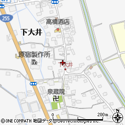 神奈川県小田原市下大井259周辺の地図