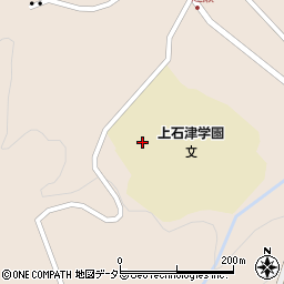 大垣市立上石津学園周辺の地図