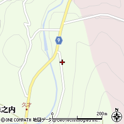島根県安来市伯太町峠之内743周辺の地図