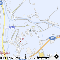 岐阜県瑞浪市陶町大川870-3周辺の地図