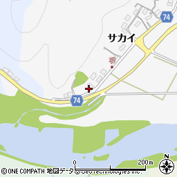 京都府福知山市私市サカイ86周辺の地図
