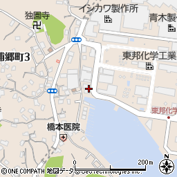 浜安電業株式会社周辺の地図