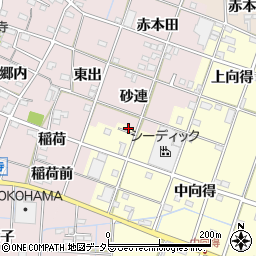 愛知県一宮市千秋町浮野中向得309周辺の地図