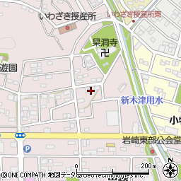 愛知県小牧市岩崎1274-6周辺の地図