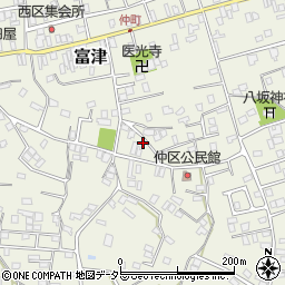 千葉県富津市富津1302周辺の地図