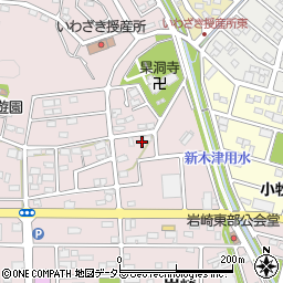 愛知県小牧市岩崎1288-1周辺の地図