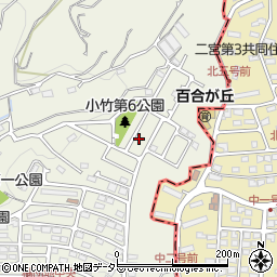 神奈川県小田原市小竹822-110周辺の地図