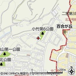 神奈川県小田原市小竹822-57周辺の地図