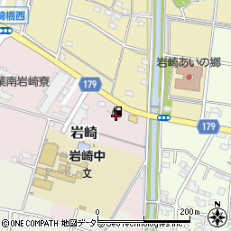 愛知県小牧市岩崎2663周辺の地図