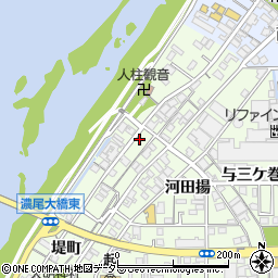 愛知県一宮市起堤町32周辺の地図