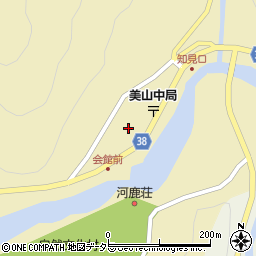 〒601-0713 京都府南丹市美山町中の地図