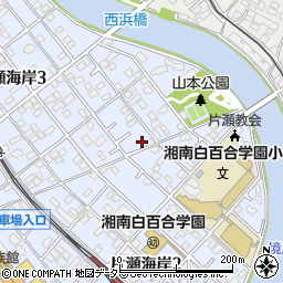 ホワイトハウス湘南周辺の地図