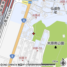 滋賀県米原市米原1228周辺の地図