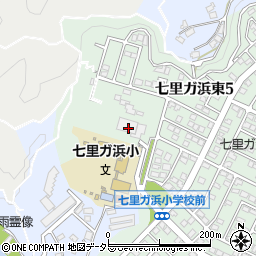 株式会社ウォーターエージェンシー鎌倉事業所　七里ガ浜周辺の地図