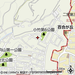 神奈川県小田原市小竹822-54周辺の地図