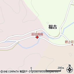 前田橋横周辺の地図