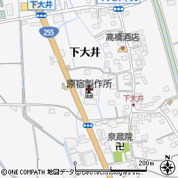 神奈川県小田原市下大井457周辺の地図
