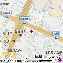 静岡県御殿場市萩原209周辺の地図