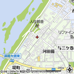 愛知県一宮市起堤町32-6周辺の地図