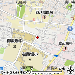 静岡県御殿場市萩原340周辺の地図