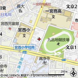 サンマンションアトレ一宮文京周辺の地図