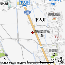 神奈川県小田原市下大井450周辺の地図