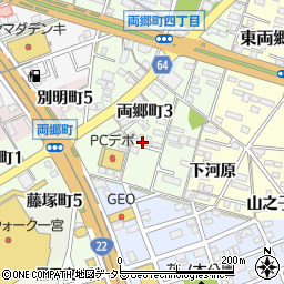 愛知県一宮市両郷町3丁目の地図 住所一覧検索 地図マピオン