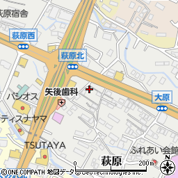 静岡県御殿場市萩原209-1周辺の地図