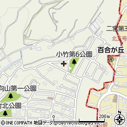 神奈川県小田原市小竹822-53周辺の地図