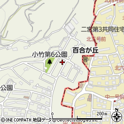 神奈川県小田原市小竹822-135周辺の地図