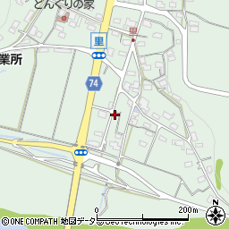 京都府綾部市里町西ノ糸周辺の地図