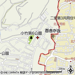 神奈川県小田原市小竹822-130周辺の地図