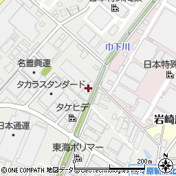 愛知県小牧市横内612周辺の地図