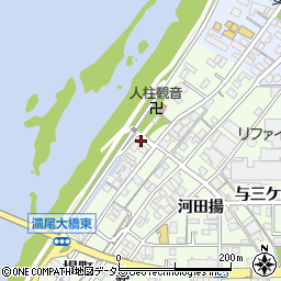 愛知県一宮市起堤町38周辺の地図