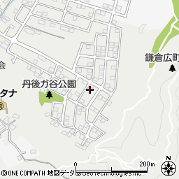 神奈川県鎌倉市津554周辺の地図