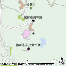 京都府綾部市里町久田周辺の地図