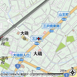 佐野材木店周辺の地図