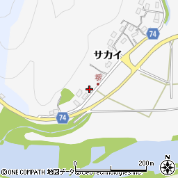 京都府福知山市私市サカイ73周辺の地図