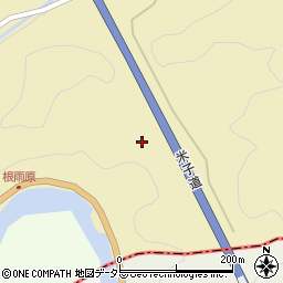 米子自動車道周辺の地図