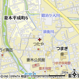 岐阜県土岐市妻木町1406-10周辺の地図