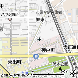 愛知県一宮市今伊勢町新神戸郷東29周辺の地図