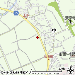 京都府福知山市中526周辺の地図